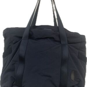 Bagsmart Chic Black Travel Tote Bag